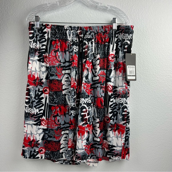 And1 Men’s post up Basketball shorts, multiple sizes. - Picture 1 of 8